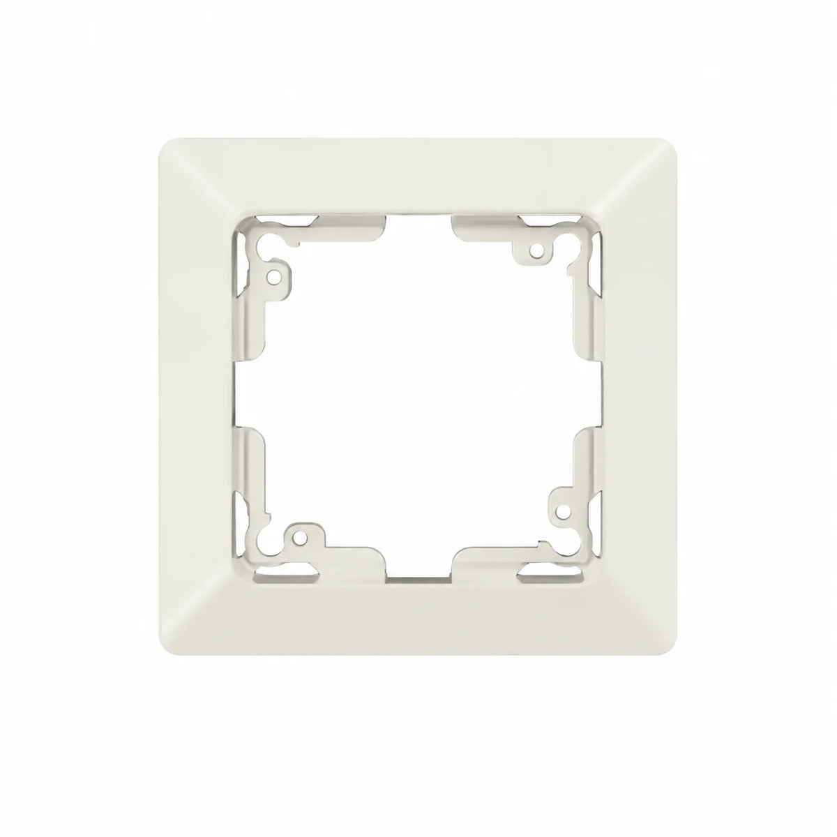 Cover frame Merkur 1-gang pure white
