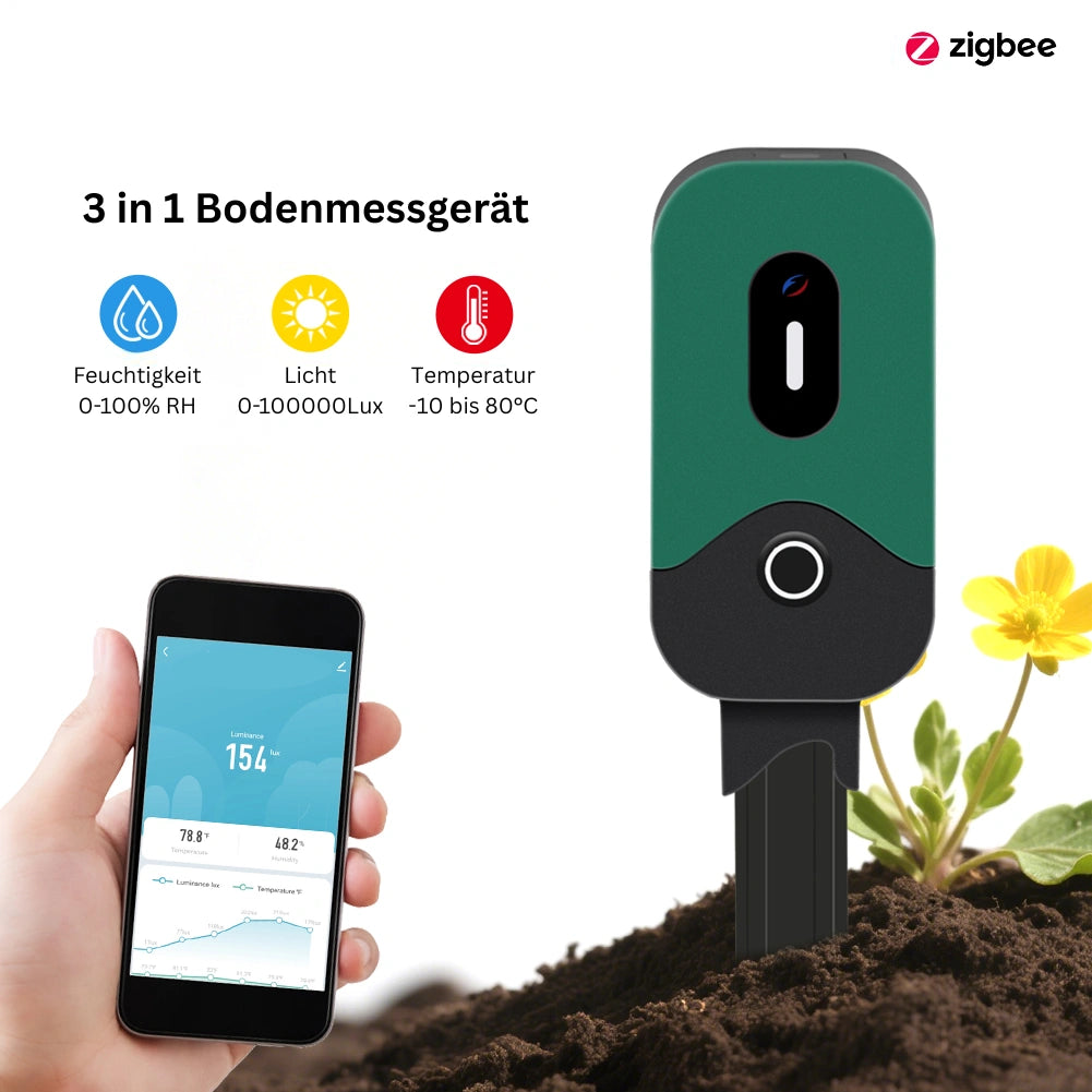 Smart Bewässerungssystem mit Bodensensor