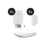 Heizkörperthermostat 6er-Starterset Fenster-offen Automation