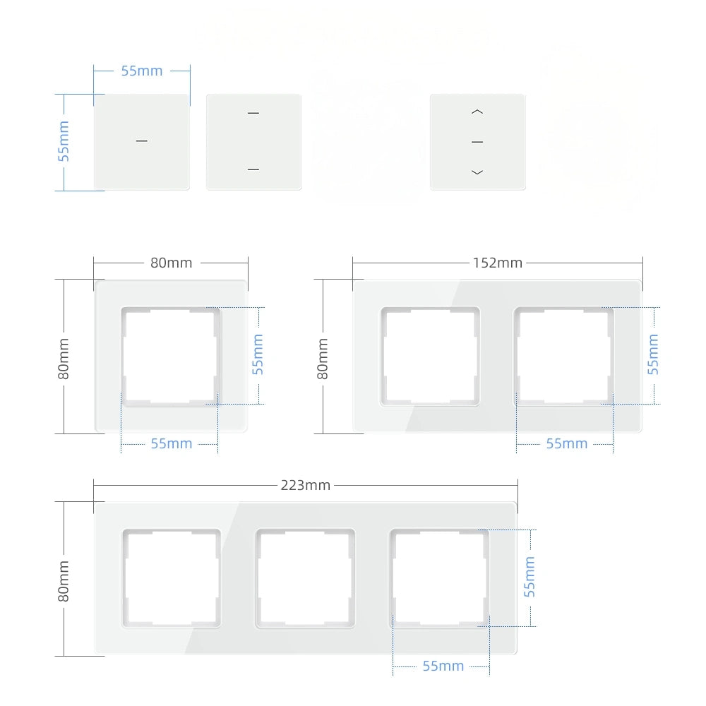 SIRO Smart Lichtschalter Venus Pro weiß