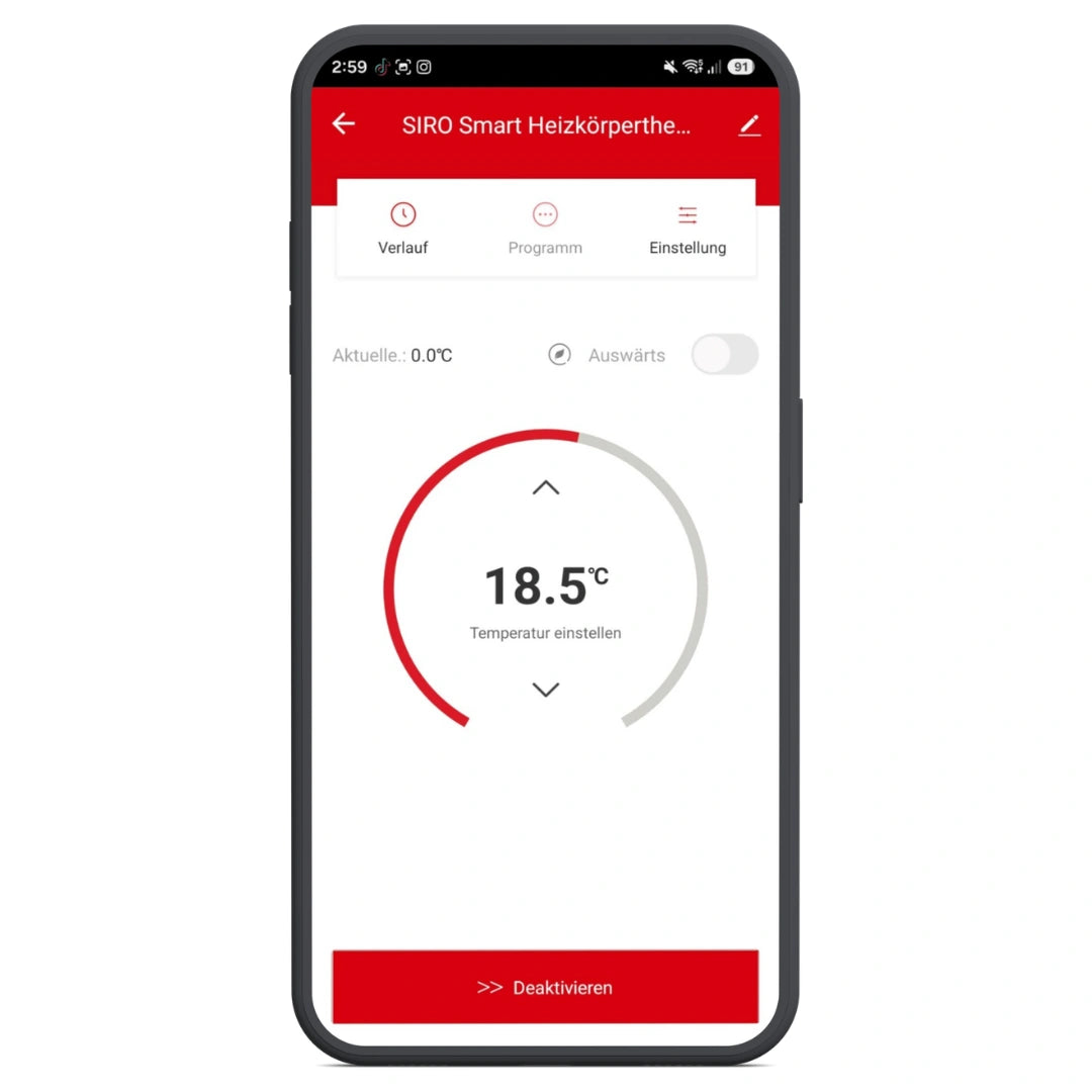 Bluetooth Thermostat