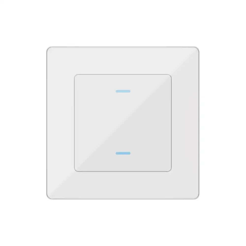 SIRO Smart 2 Kanal Lichtschalter Venus weiß