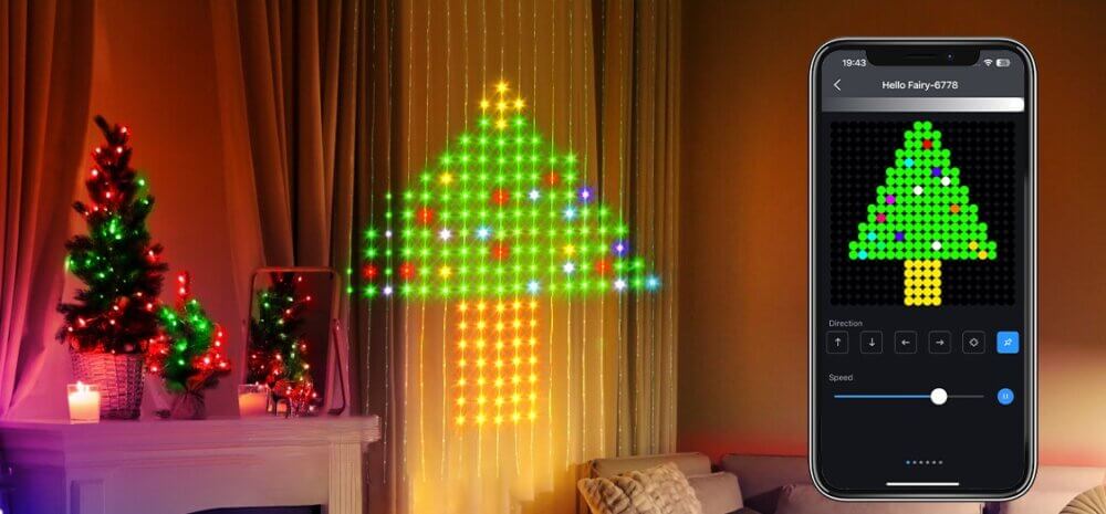 SIRO Smart Lichtervorhang