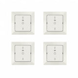 Roller Shutter Switch Merkur Value Pack Pure White