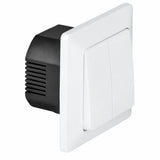 2-Channel Light Switch Merkur Pure White