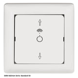 SIRO Smart roller shutter switch Merkur pure white