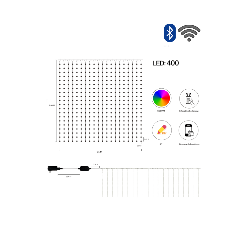 SIRO Smart Lichtervorhang