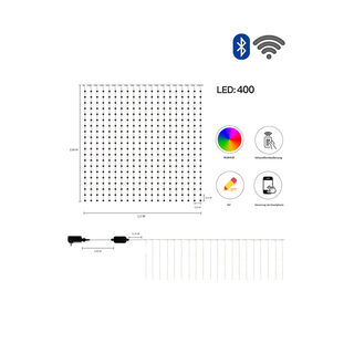 Smart Lichtervorhang
