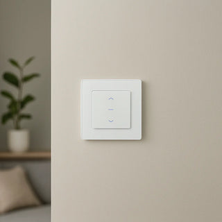 smarter rollladenschalter an der wand