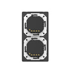 SIRO Smart Unterputz Steckdose Venus mit USB & USB-C schwarz – Detailansicht