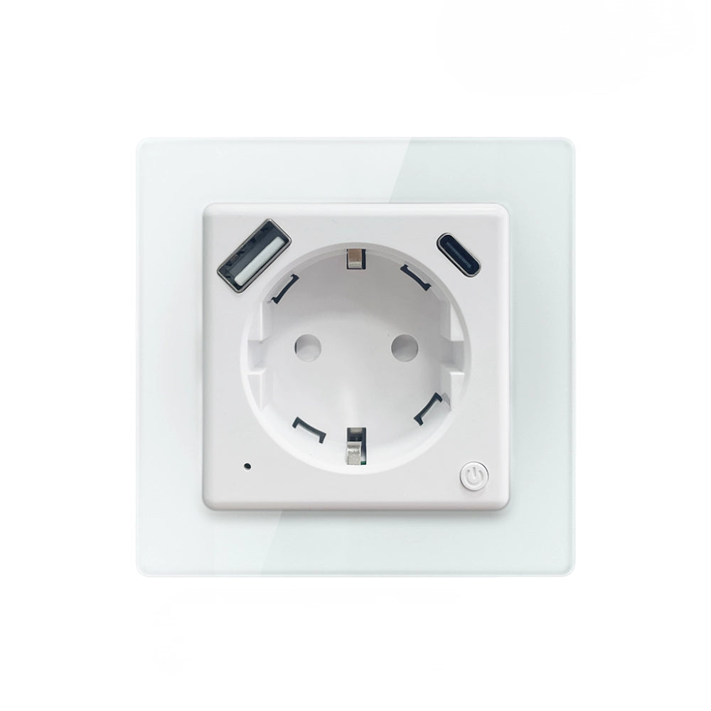 SIRO Smart flush-mounted socket Venus white