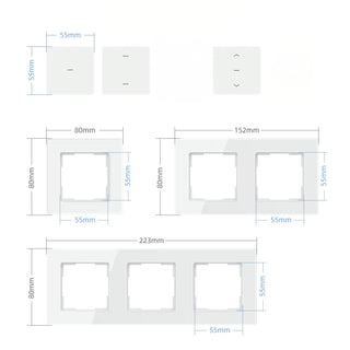 SIRO cover frame Venus 2-way