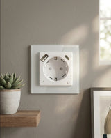 SIRO Smart flush-mounted socket Venus white