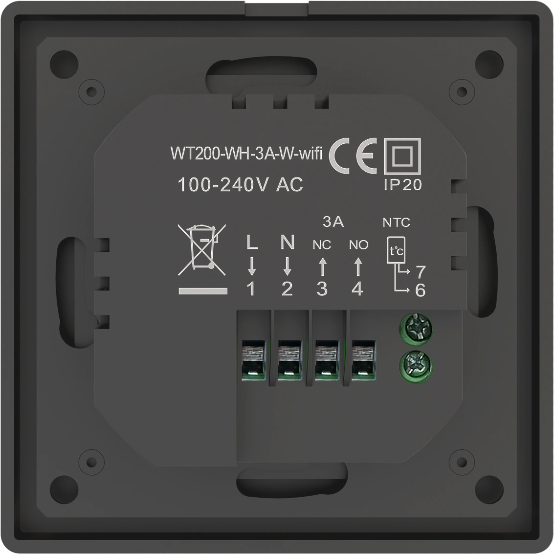 SIRO Smart Room Thermostat Venus Pro Black