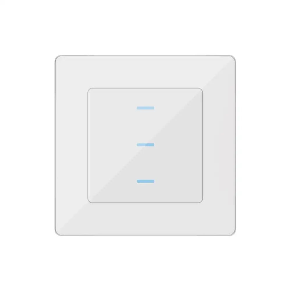 SIRO Smart 3 Kanal Lichtschalter Venus weiß