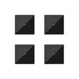 SIRO Smart Lichtschalter Venus schwarz 4er Vorteilspaket