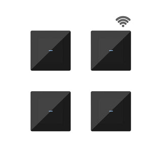 Light Switch Venus Black 4-Pack Value Bundle