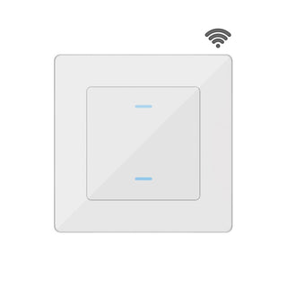 2 Channel Light Switch Venus White