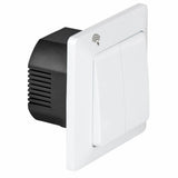 SIRO Smart 2 Kanal Lichtschalter Merkur Ultraweiß